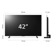 LG OLED evo C3, 77 col, 4K felbontás, 2023-as smart TV, OLED77C32LA