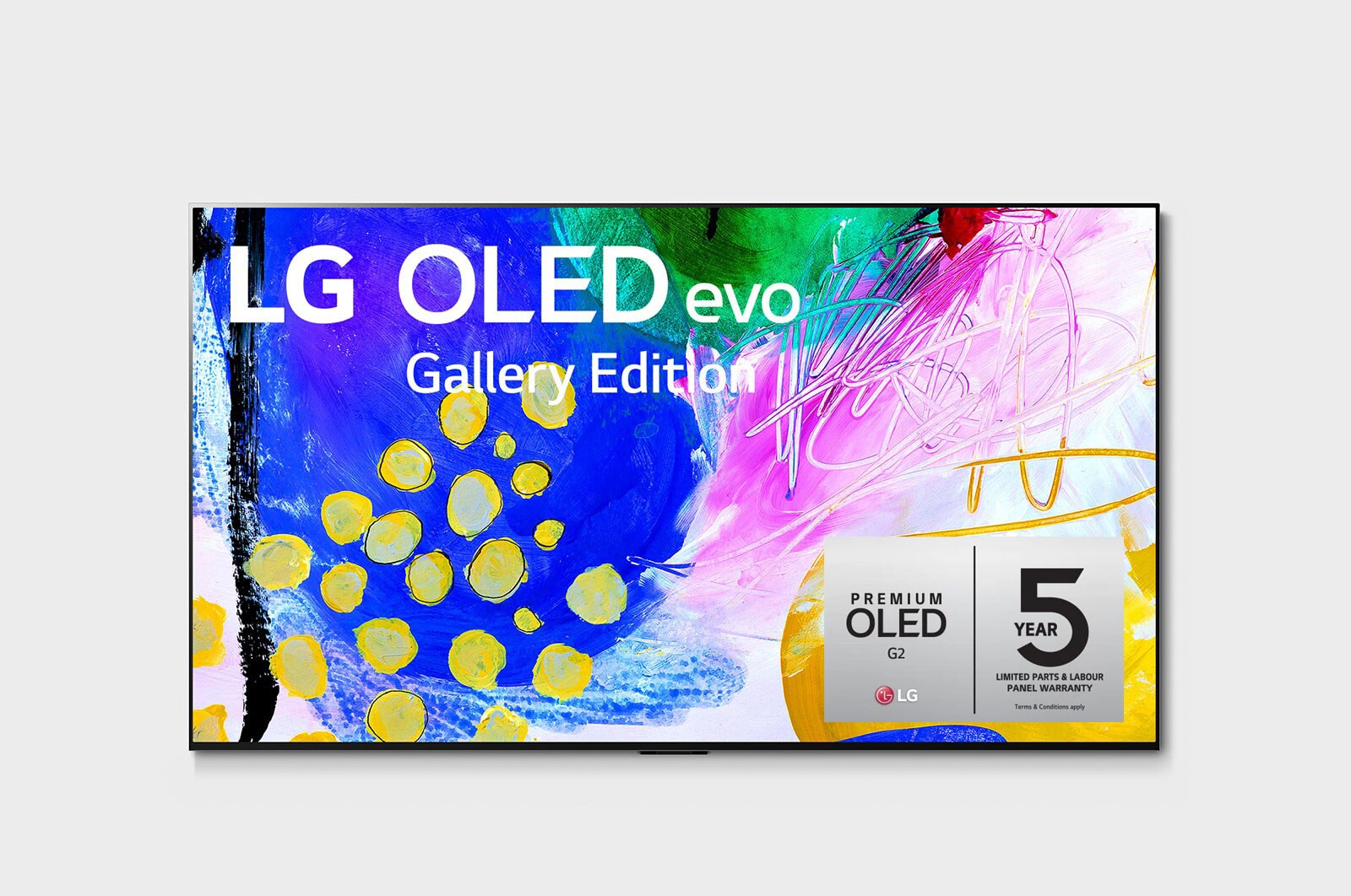 El?lnézet, melyen az LG OLED evo Gallery Edition látható a képerny?n