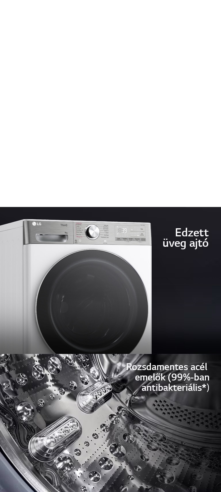 Id?tálló és higiénikus kialakítás
