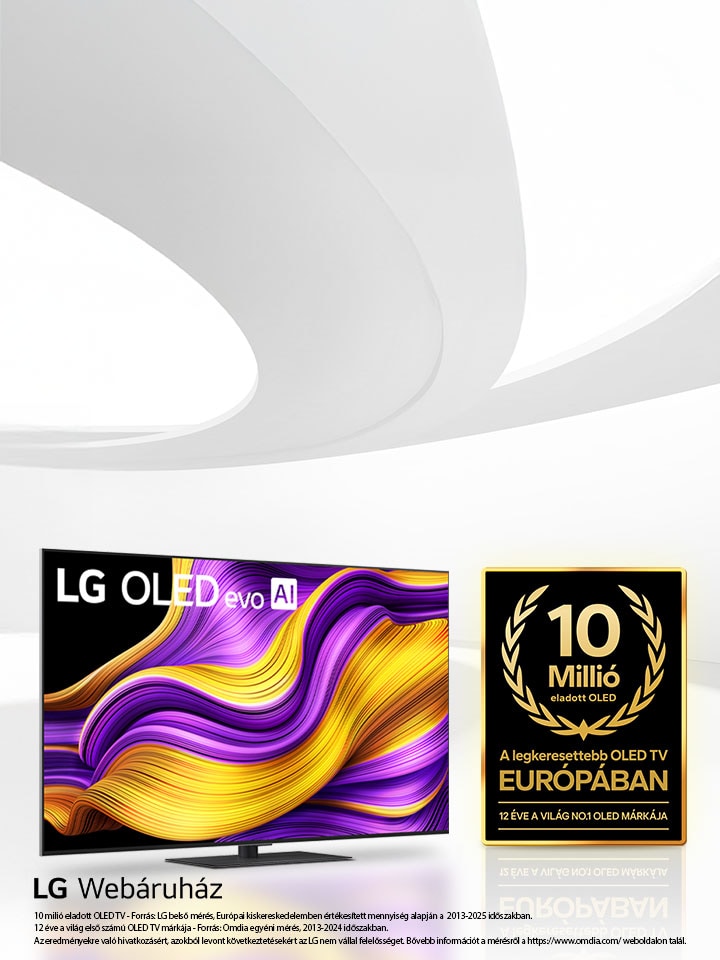 Már 10 millió értékesített LG OLED TV!