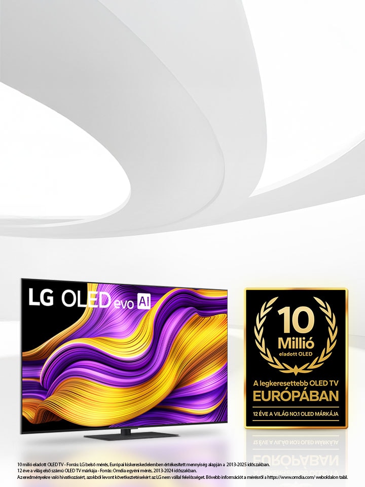 Már 10 millió értékesített LG OLED TV!