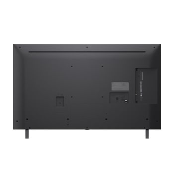 Tampak belakang LG NanoCell NANO80 TV.