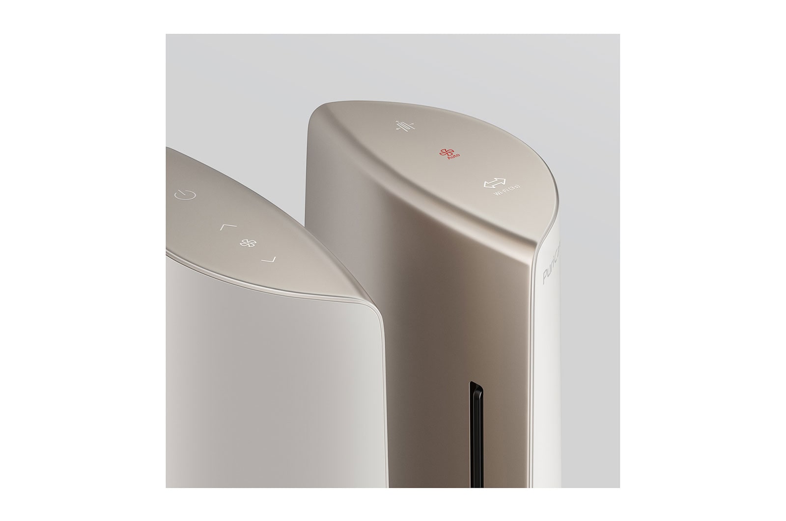LG PuriCare AeroTower Air Purifying Fan : HEPA filter, UVnano? technology, PM 1.0 sensor, Ultra-Quiet, 3-way Airflow mode, LG ThinQ?, FS15GPBF0