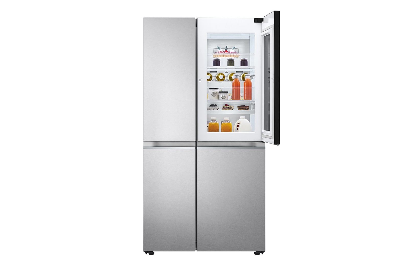 LG 694L / 647L Kulkas InstaView? Side by Side, GC-Q257CSFW