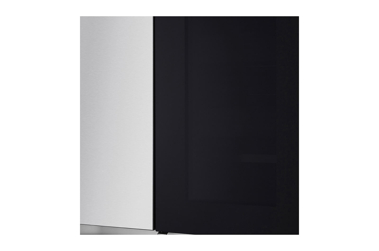 LG 694L / 647L Kulkas InstaView? Side by Side, GC-Q257CSFW