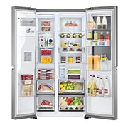 LG Kulkas InstaView Door-in-Door? Terbaru Net 617L / Gross 674L dengan UVnano? dan ThinQ?, GC-X257CSES
