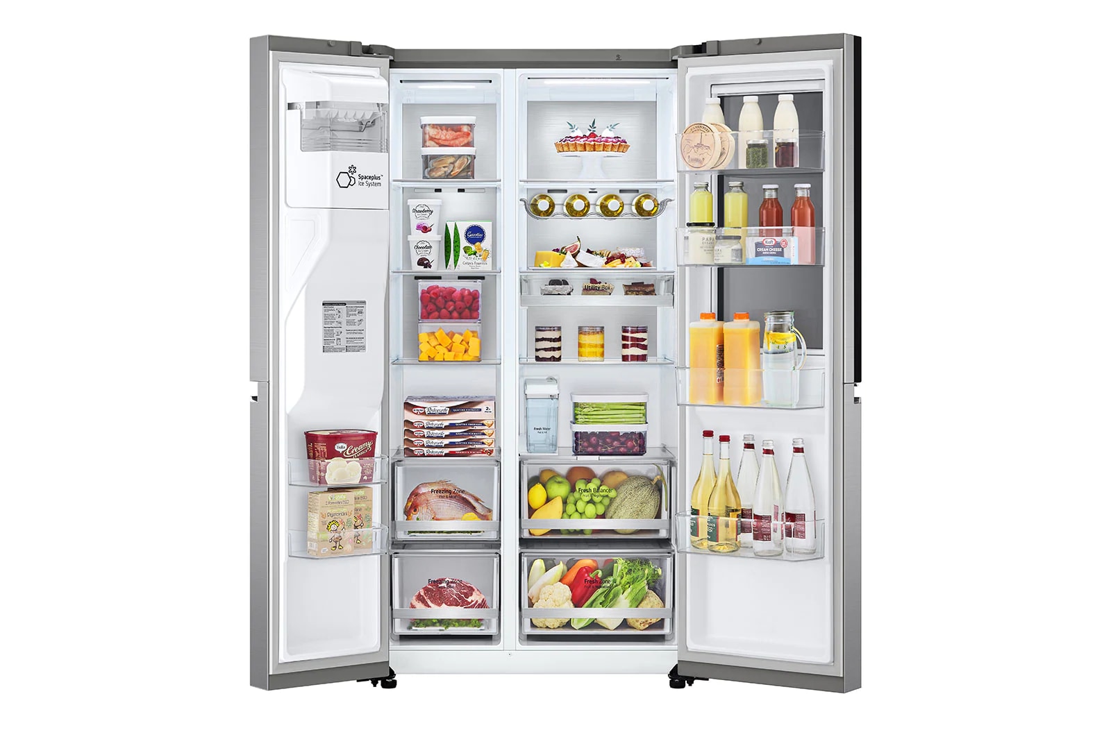 LG Kulkas InstaView Door-in-Door? Terbaru Net 617L / Gross 674L dengan UVnano? dan ThinQ?, GC-X257CSES