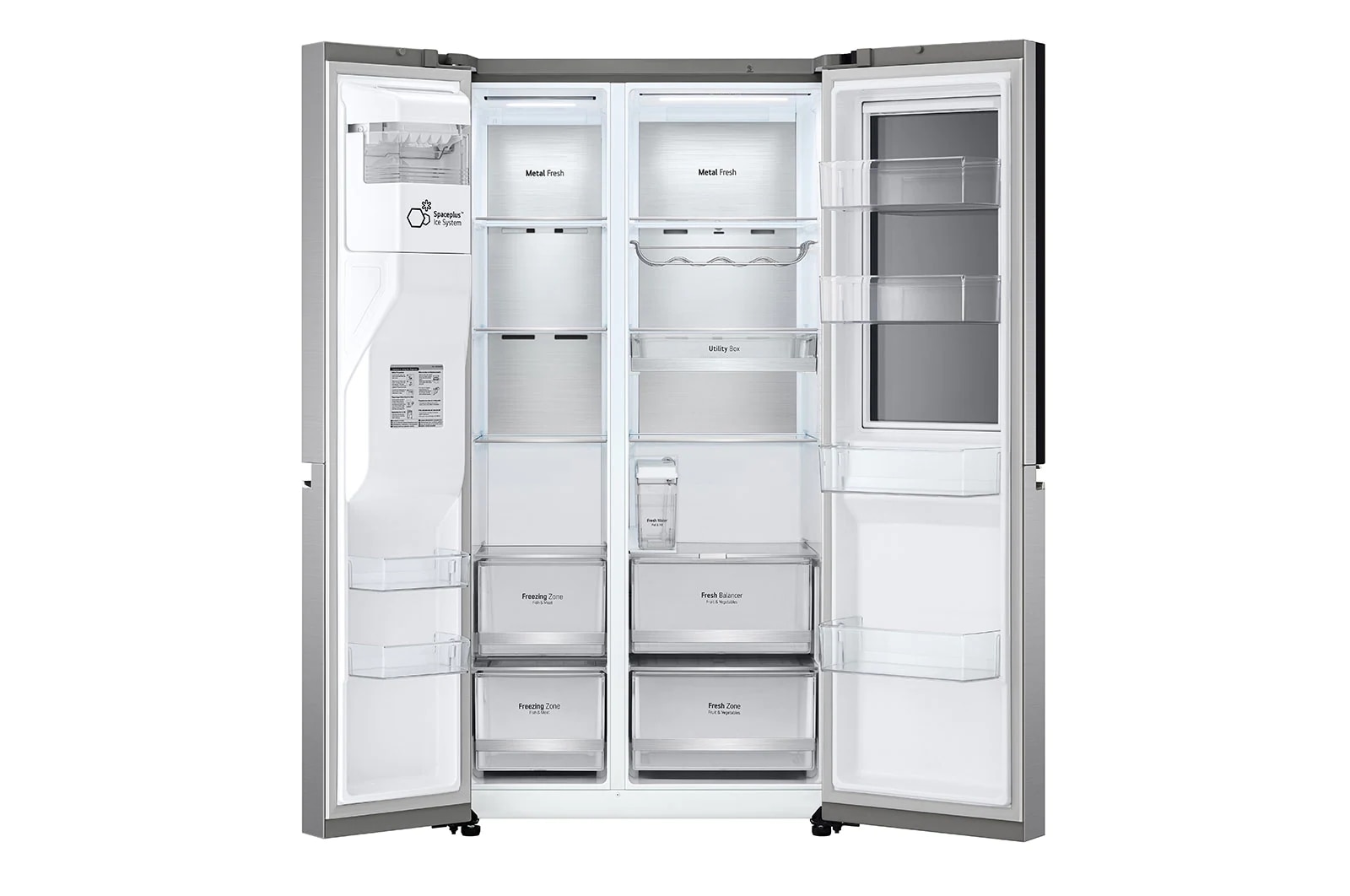 LG Kulkas InstaView Door-in-Door? Terbaru Net 617L / Gross 674L dengan UVnano? dan ThinQ?, GC-X257CSES