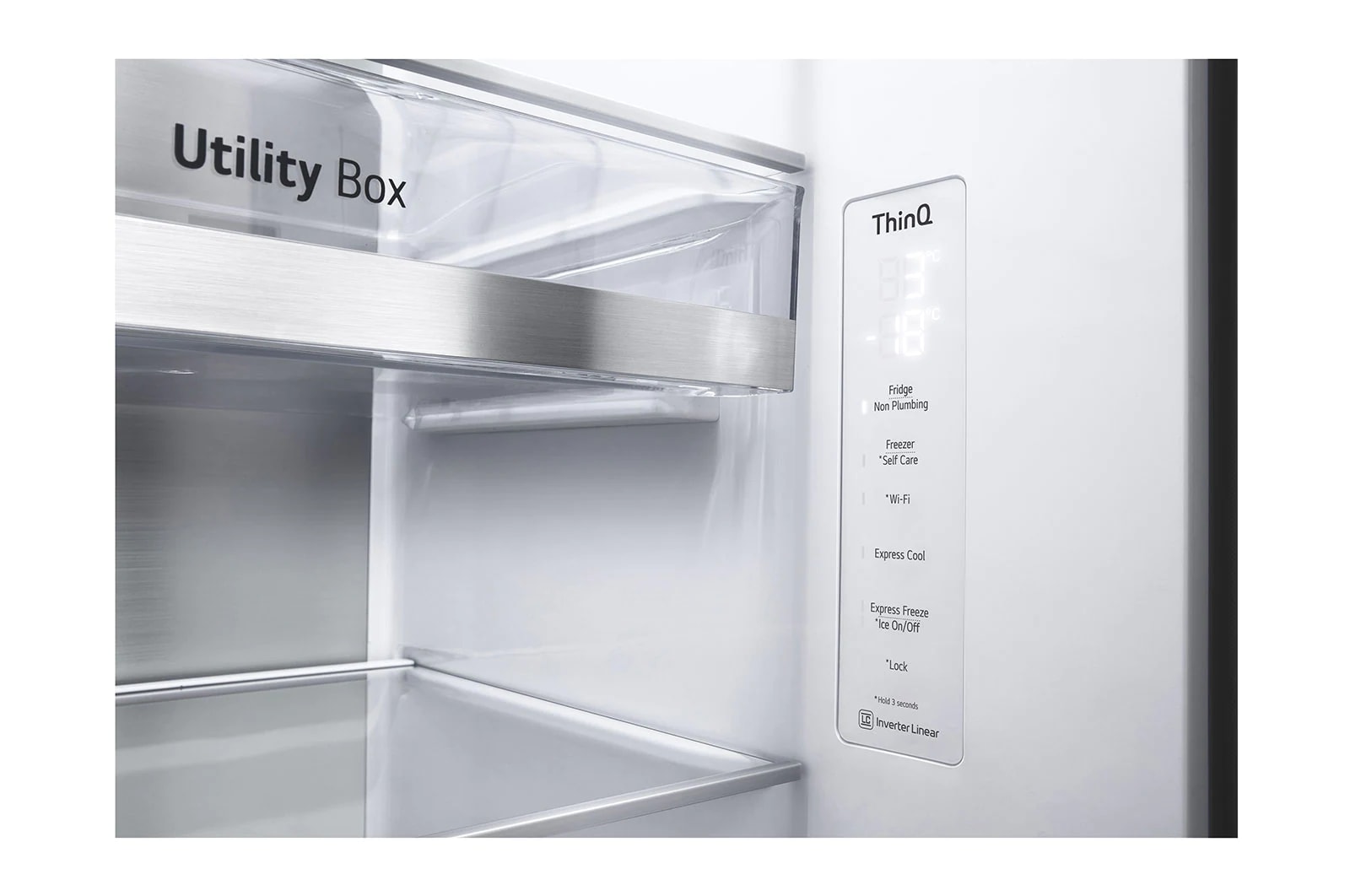 LG Kulkas InstaView Door-in-Door? Terbaru Net 617L / Gross 674L dengan UVnano? dan ThinQ?, GC-X257CSES