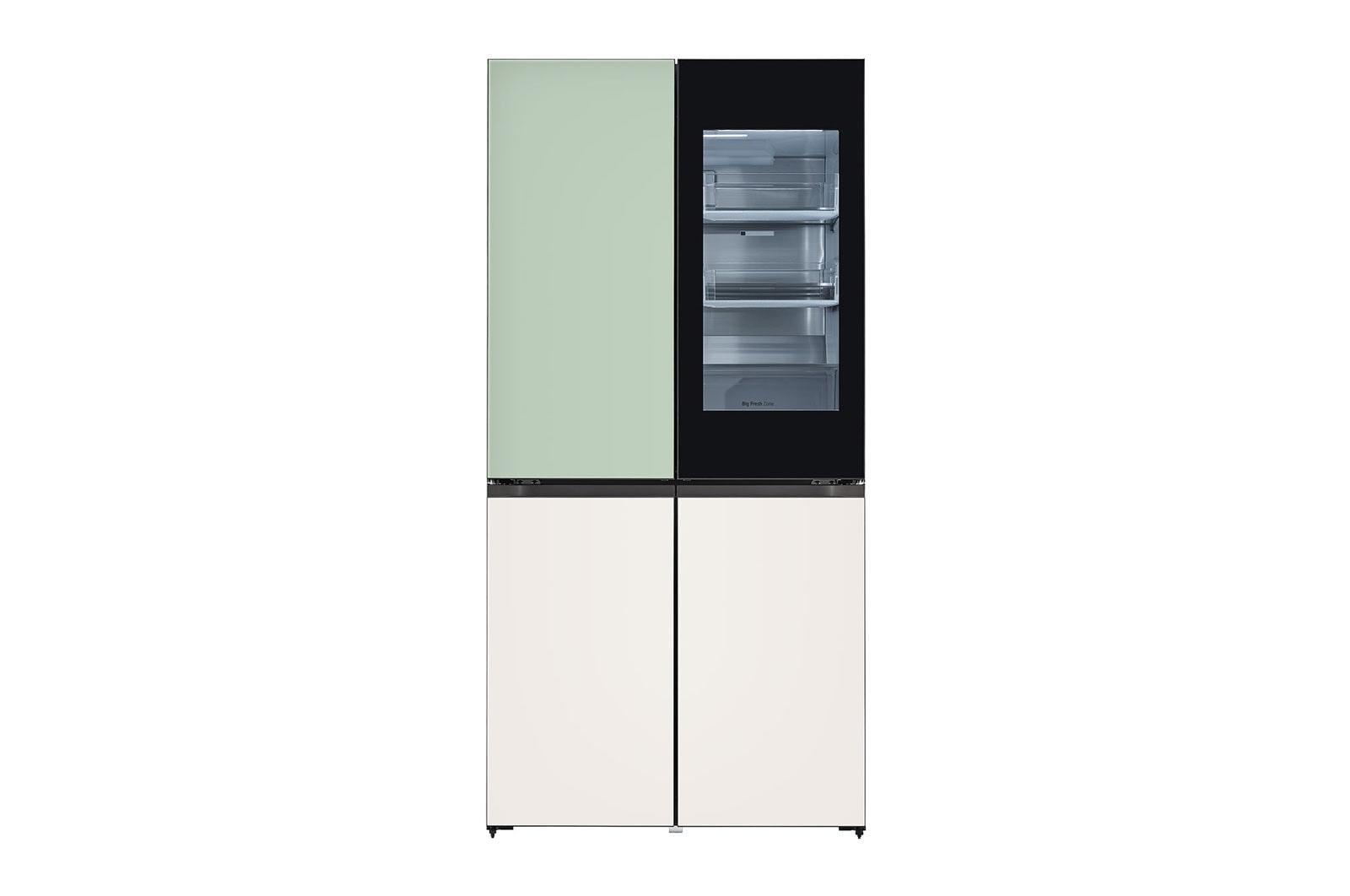 LG 684L / 617L Kulkas Objet InstaView?, GR-A24FQSMB