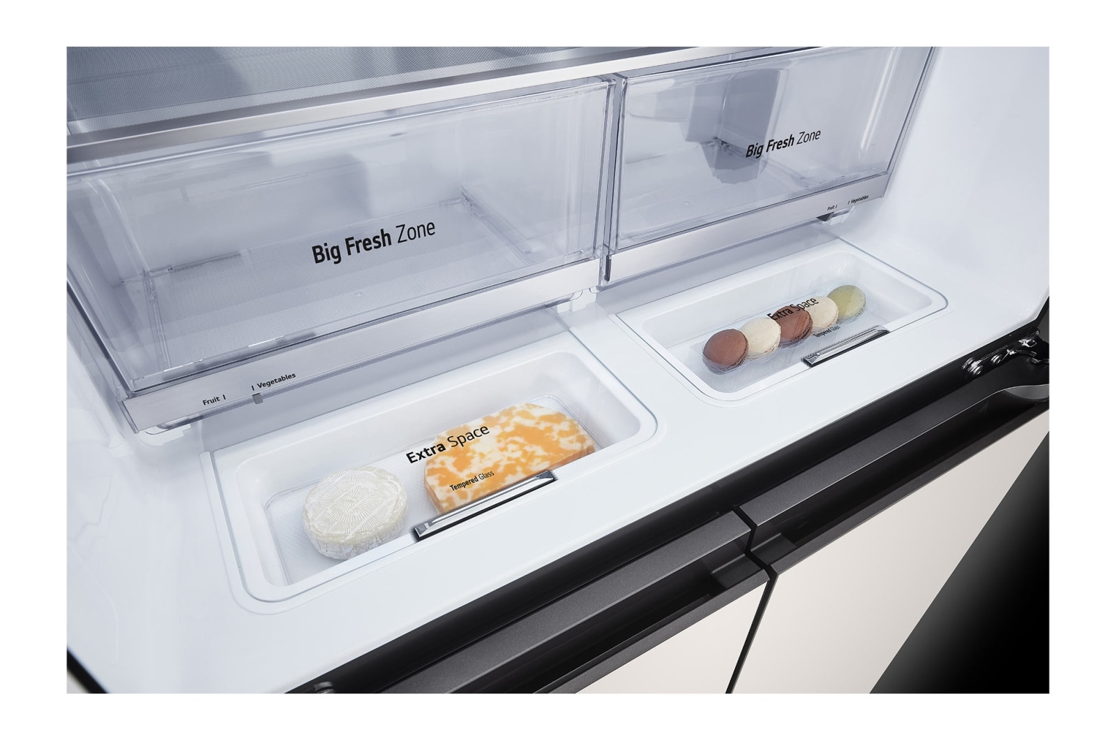 LG 684L / 617L Kulkas Objet InstaView?, GR-A24FQSMB