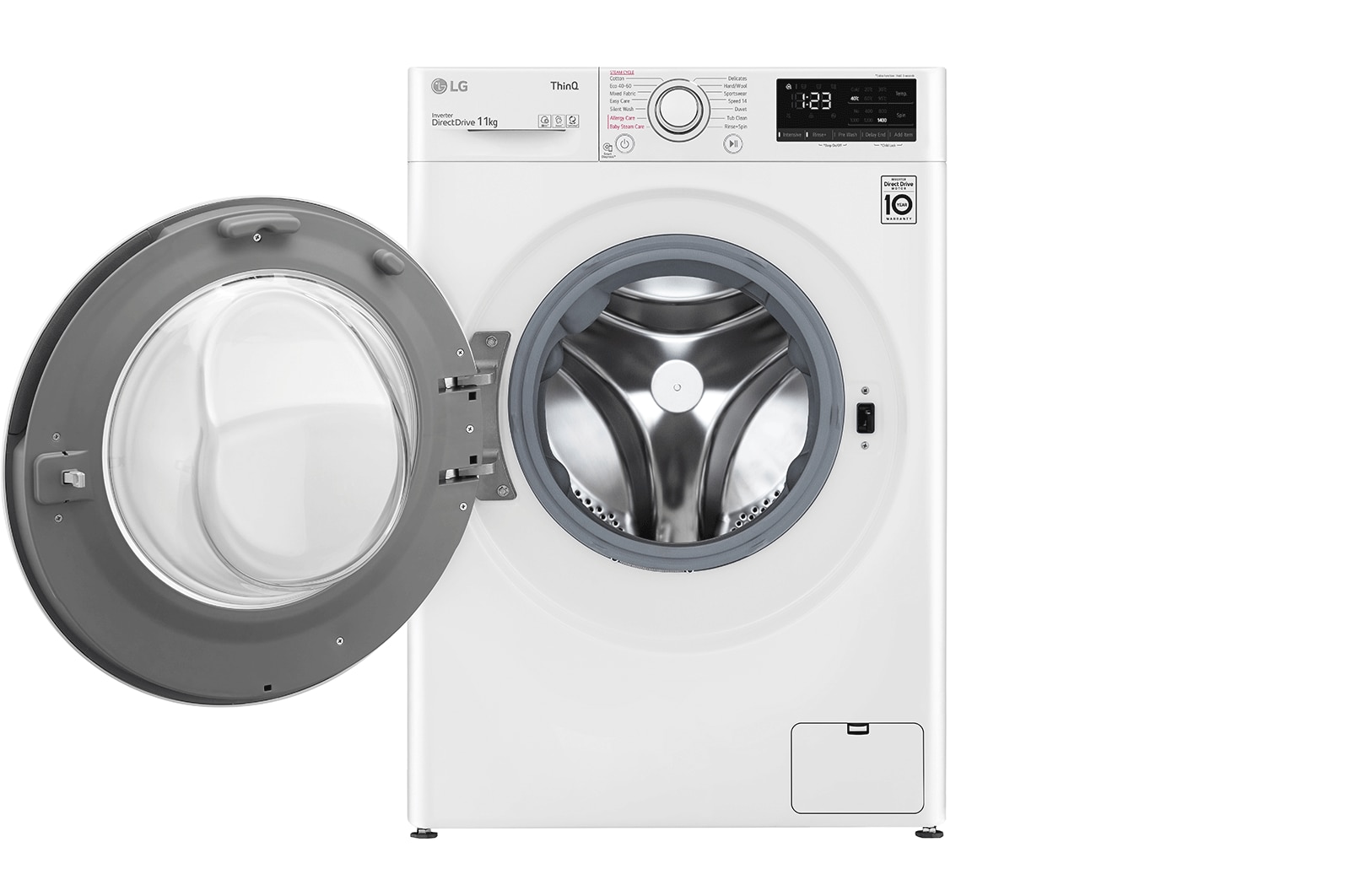 LG 11kg Front Loading Mesin Cuci AI DD?, FV1411S5WN
