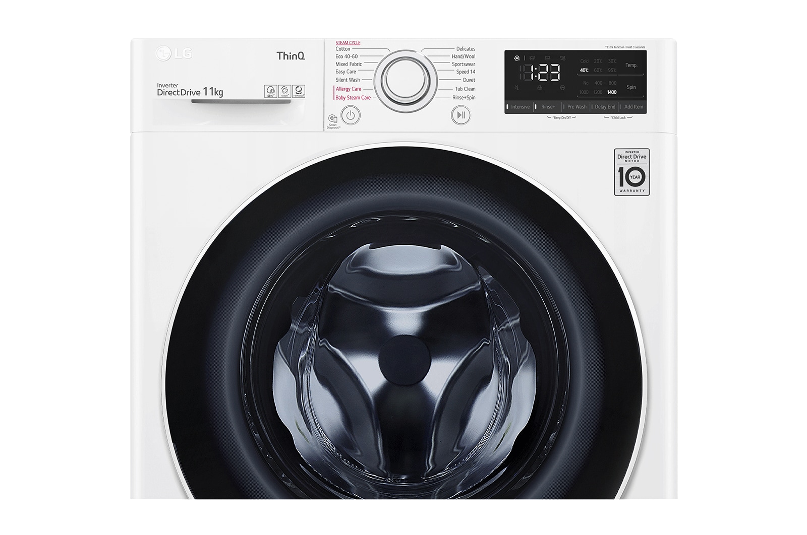 LG 11kg Front Loading Mesin Cuci AI DD?, FV1411S5WN