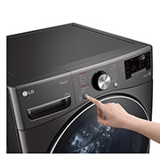 LG 24kg Front Loading Mesin Cuci LG dengan Steam? - Inverter Direct Drive, F2724SVRB