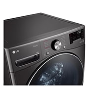 LG 24kg Front Loading Mesin Cuci LG dengan Steam? - Inverter Direct Drive, F2724SVRB