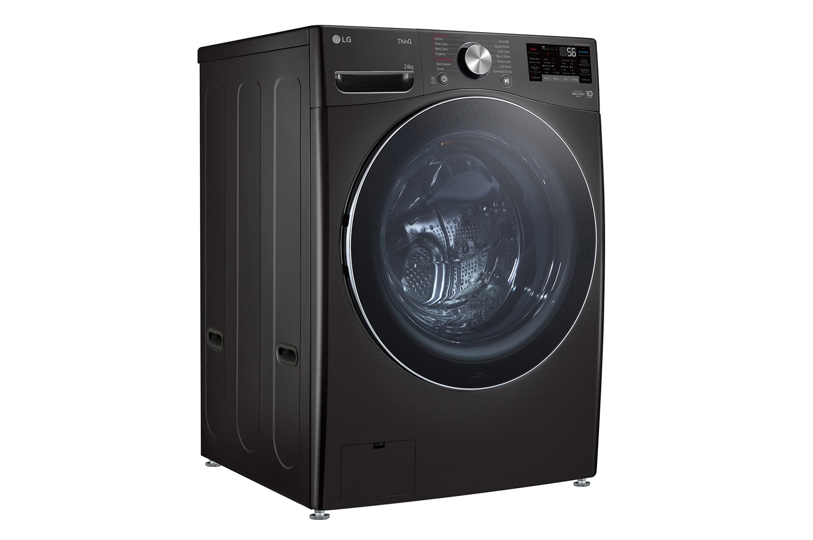 LG 24kg Front Loading Mesin Cuci LG dengan Steam? - Inverter Direct Drive, F2724SVRB