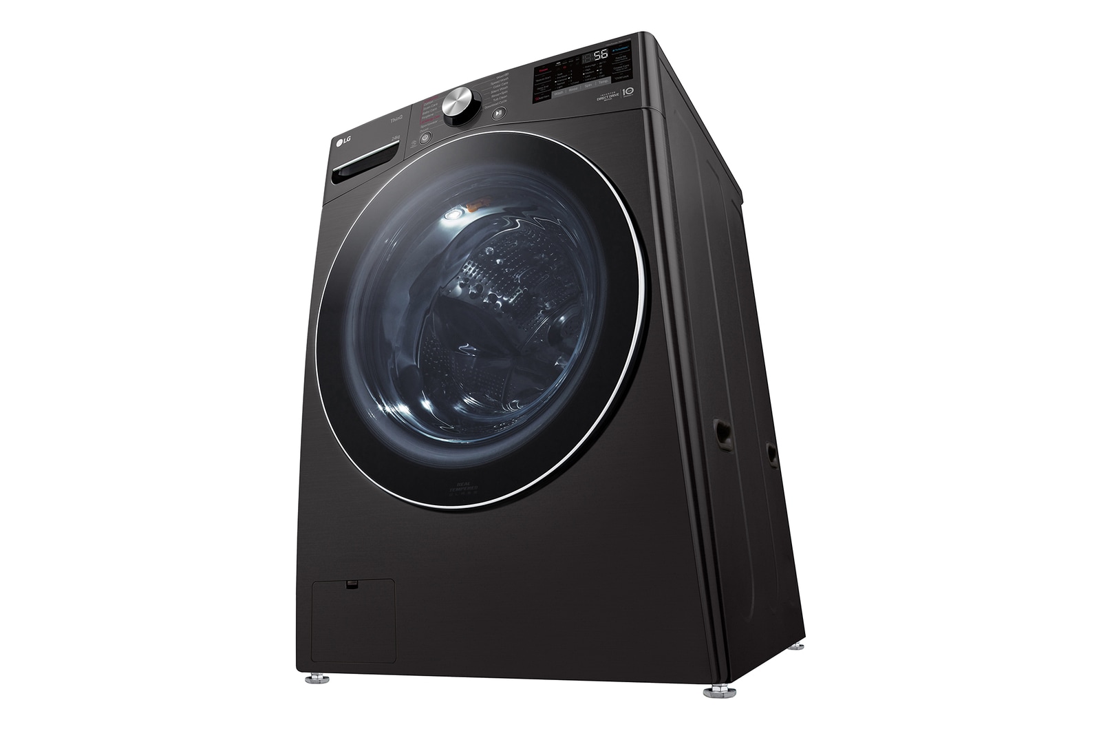 LG 24kg Front Loading Mesin Cuci LG dengan Steam? - Inverter Direct Drive, F2724SVRB