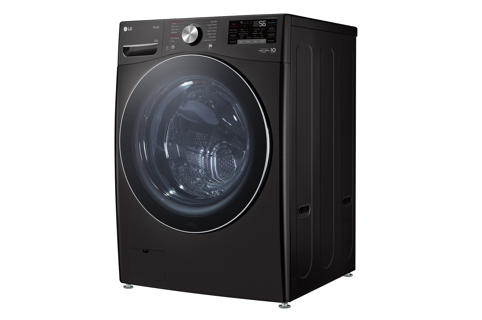 LG 24kg Front Loading Mesin Cuci LG dengan Steam? - Inverter Direct Drive, F2724SVRB