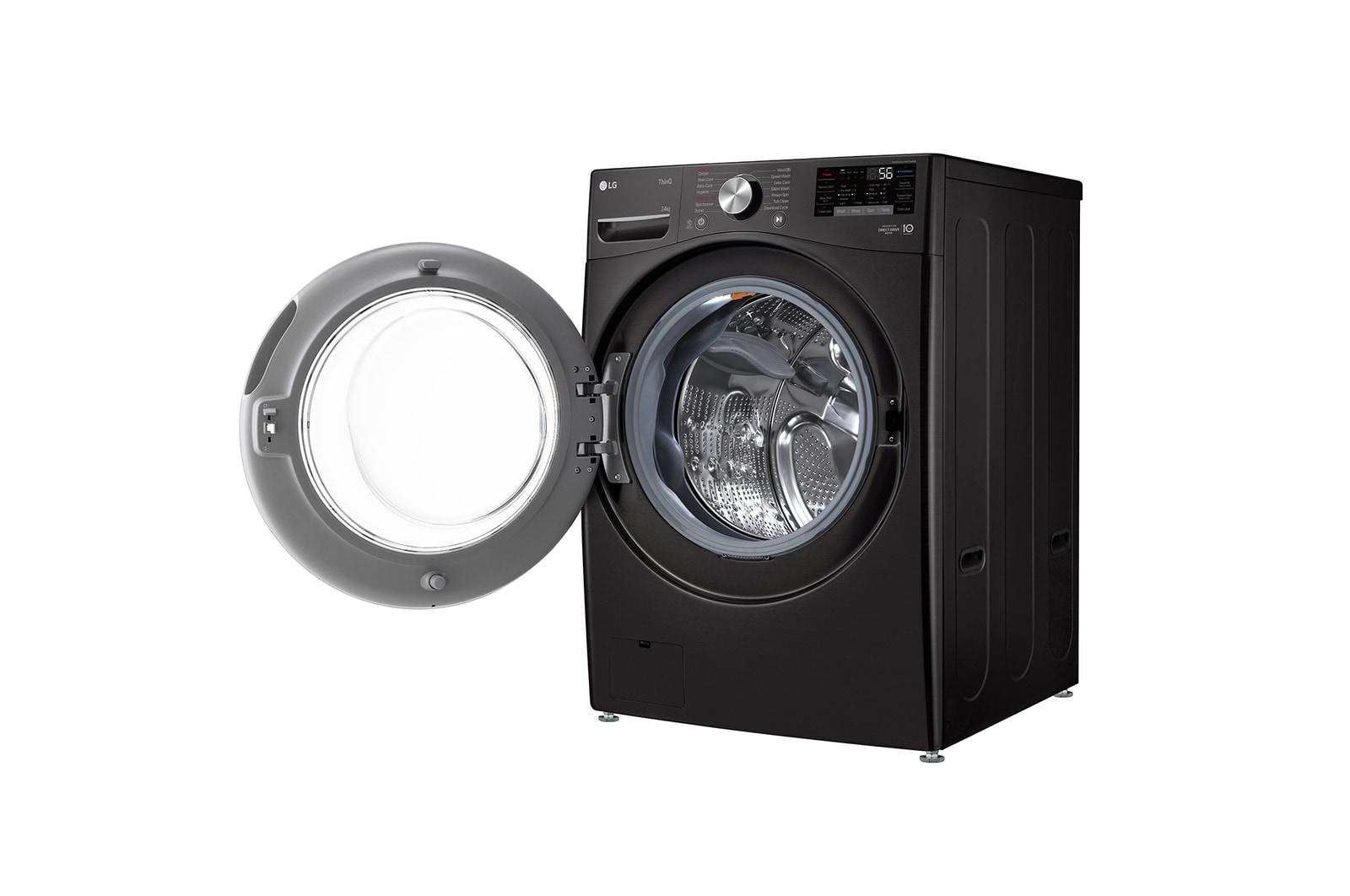 LG 24kg Front Loading Mesin Cuci LG dengan Steam? - Inverter Direct Drive, F2724SVRB