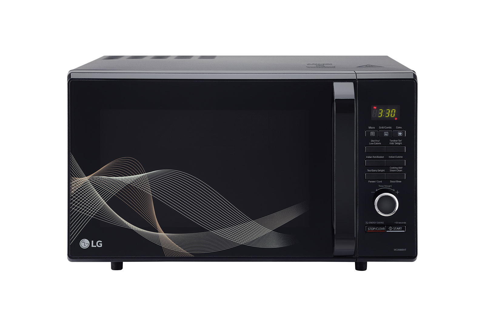 LG MC2886BHT convection microwave front view