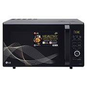 LG 28 L All-In-One Convection Microwave Oven with Diet Fry?, 251 Auto Cook Menu, Roti Basket, Health Plus Menu, Black, MC2886BHT