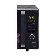 LG 28 L Convection Microwave Oven with Roti Basket, 30 Healthy Heart Recipes, Diet Fry?, Motorised Rotisserie, Black, MC2886BPUM