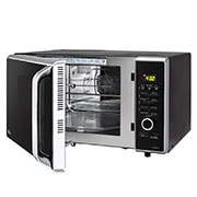 LG 28 L Charcoal Convection Microwave Oven with Charcoal Lighting Heater, Diet Fry, Motorised Rotisserie, Black, MJ2887BFUM