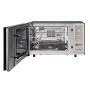LG 28 L Scan-To-Cook Charcoal Convection Microwave Oven with 301 Auto Cook Menu, Healthy Heart, Motorised Rotisserie, Black, MJEN286UFW