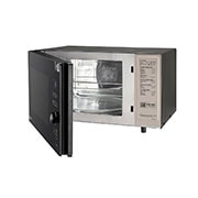 LG 28 L Scan-To-Cook Charcoal Convection Microwave Oven with 301 Auto Cook Menu, Healthy Heart, Motorised Rotisserie, Black, MJEN286UFW
