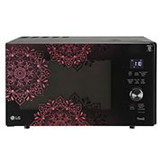 LG mjen286viw wifi-enabled-charcoal-convection-microwave front view