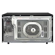 LG 32 L Scan-To-Cook Charcoal Microwave Oven with Healthy Heart?, Charcoal Lighting Heater, Motorised Rotisserie, Black, MJEN326SFW