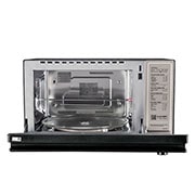 LG 32 L Scan-To-Cook Charcoal Microwave Oven with Healthy Heart?, Charcoal Lighting Heater, Motorised Rotisserie, Black, MJEN326SFW