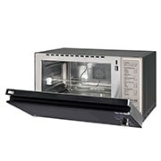 LG 32 L Scan-To-Cook Charcoal Microwave Oven with Healthy Heart?, Charcoal Lighting Heater, Motorised Rotisserie, Black, MJEN326SFW