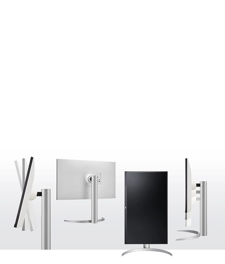 Ergonomic design with features of Tilt, height, pivot and One Click Stand.