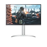 LG 27UP650-W UHD 4K & 5K Monitors front view