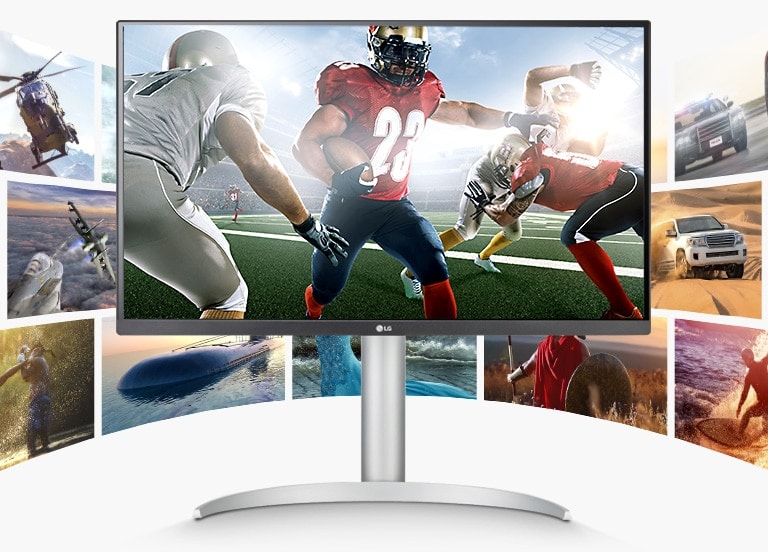 LG 27UP850N-W The monitor offering flawless visuals and the true vibrancy of color