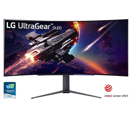 LG 45GR95QE-B front view