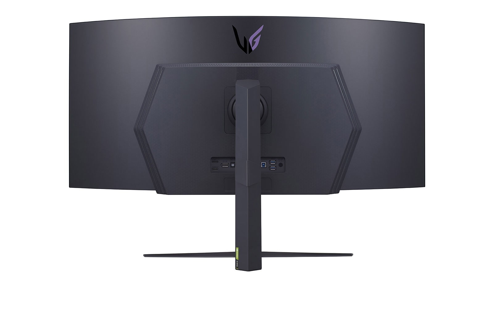 LG 45(114.3cm) UltraGear? OLED Curved Gaming Monitor WQHD with 240Hz Refresh Rate 0.03ms (GtG) Response Time, 45GR95QE-B