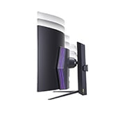 LG 45(114.3cm) UltraGear? OLED Curved Gaming Monitor WQHD with 240Hz Refresh Rate 0.03ms (GtG) Response Time, 45GR95QE-B