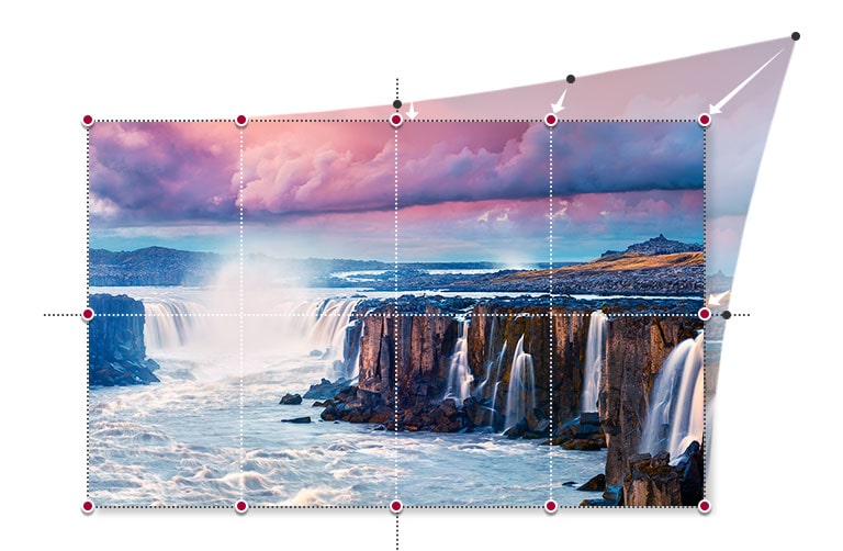 LG BU53PST 12 Point Warping