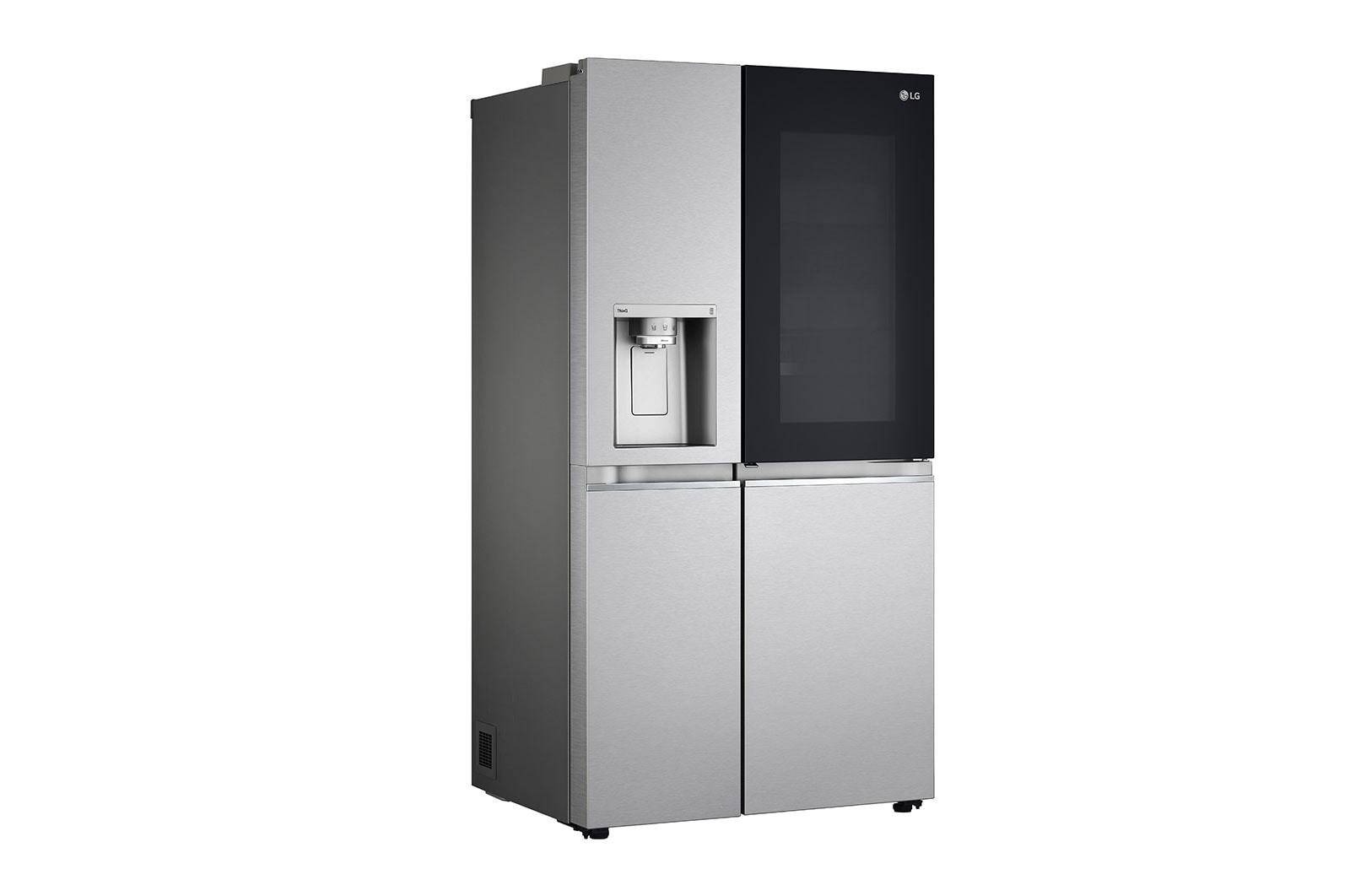 LG Knock Twice, See Inside, 674L InstaView Door-in-Door?, Side-by-Side Refrigerator with Inverter Linear Compressor, DoorCooling+?, GC-X257CSES