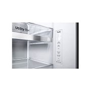 LG Knock Twice, See Inside, 674L InstaView Door-in-Door?, Side-by-Side Refrigerator with Inverter Linear Compressor, DoorCooling+?, GC-X257CSES