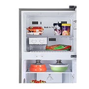 LG 242L Double Door Refrigerator with Door Cooling+?, Multi Air Flow, Shiny Steel Finish, 3 Star, GL-I292RPZX