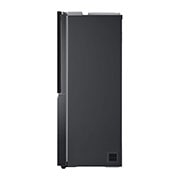 LG 635L Side-by-Side Refrigerator, InstaView Door-in-Door?, Matte Black Finish, 3 Star, GL-X257AMCX