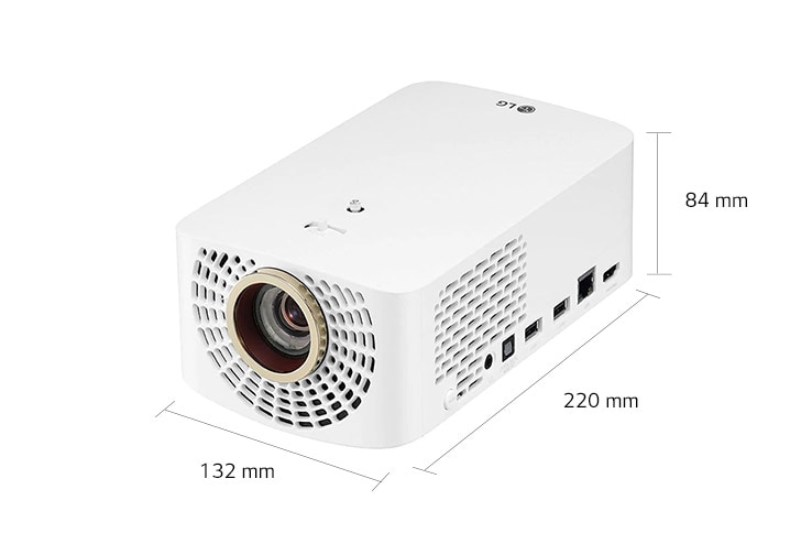 LG
HF60LG projector dimensions