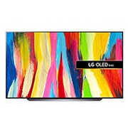 LG OLED83C2PSA OLED evo front view