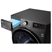 LG 9Kg Dryer, Dual Heat Pump?, Black Steel, DHV09SWB