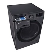LG 9/5Kg Front Load Washer Dryer, AI Direct Drive?, Middle Black, FHD0905SWM