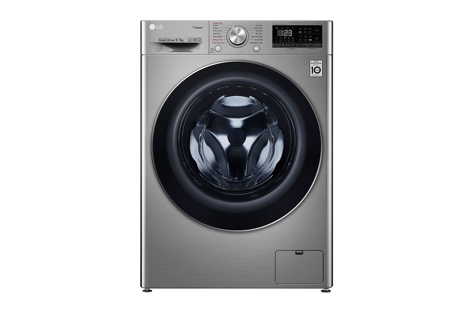 LG FHD0905SWS Washer Dryers front view