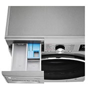 LG 9/5Kg Front Load Washer-Dryer, AI Direct Drive?, Stainless Steel VCM, FHD0905SWS